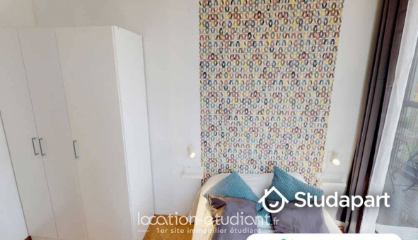Colocation �tudiante Studio &agrave; Lyon 7�me arrondissement (69007)