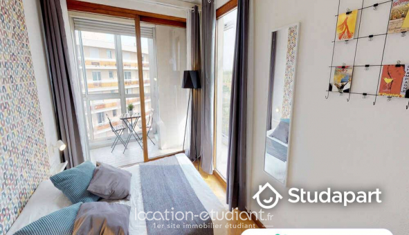 Colocation �tudiante Studio &agrave; Lyon 7�me arrondissement (69007)