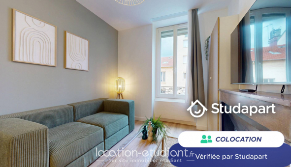 Colocation �tudiante Studio &agrave; Lyon 7�me arrondissement (69007)