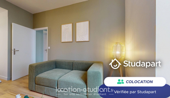Colocation �tudiante Studio &agrave; Lyon 7�me arrondissement (69007)