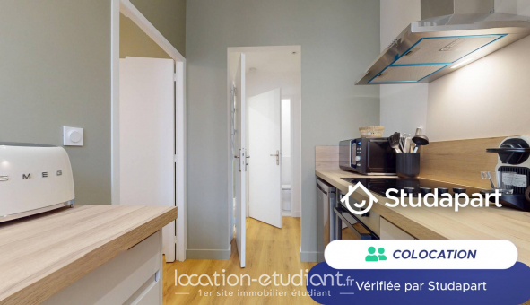 Colocation �tudiante Studio &agrave; Lyon 7�me arrondissement (69007)
