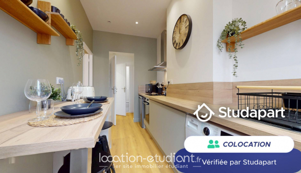 Colocation �tudiante Studio &agrave; Lyon 7�me arrondissement (69007)