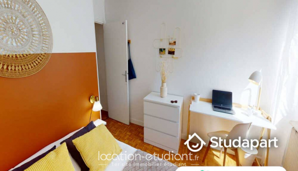 Colocation �tudiante Studio &agrave; Lyon 7�me arrondissement (69007)