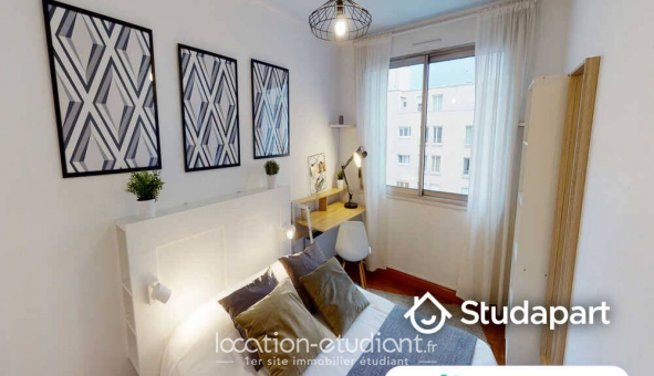 Colocation �tudiante Studio &agrave; Lyon 7�me arrondissement (69007)