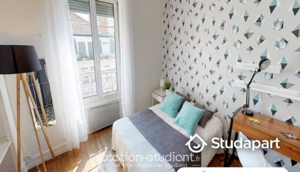 Colocation �tudiante Studio &agrave; Lyon 7�me arrondissement (69007)