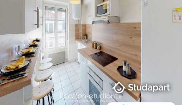 Colocation �tudiante Studio &agrave; Lyon 7�me arrondissement (69007)