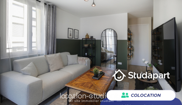 Colocation �tudiante T4 &agrave; Lyon 7�me arrondissement (69007)