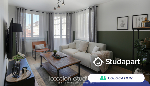 Colocation �tudiante T4 &agrave; Lyon 7�me arrondissement (69007)
