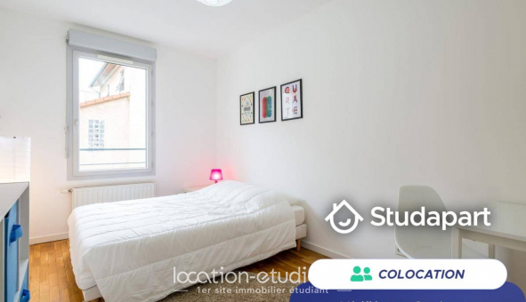 Colocation tudiante T1 à Lyon 7me arrondissement (69007)