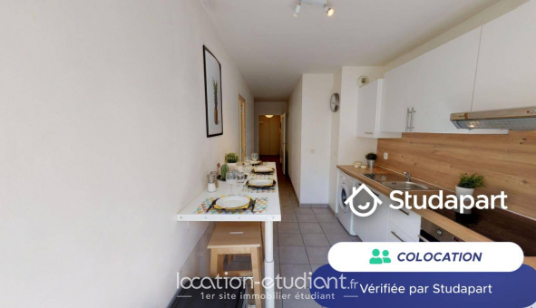 Colocation étudiante Duplex à Lyon 7ème arrondissement (69007)