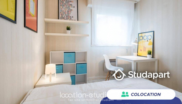 Colocation tudiante Studio à Lyon 7me arrondissement (69007)