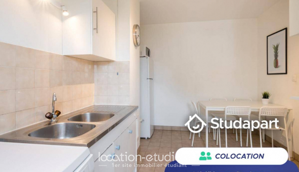 Colocation tudiante Studio à Lyon 7me arrondissement (69007)
