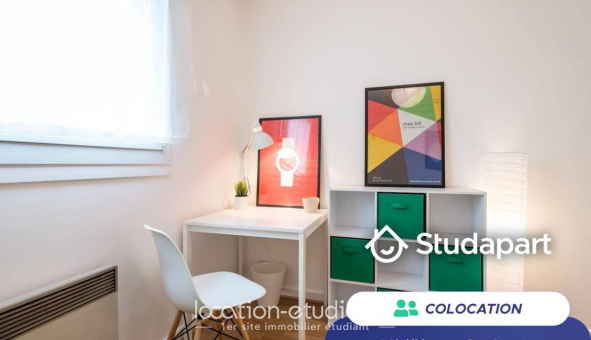 Colocation tudiante Studio à Lyon 7me arrondissement (69007)
