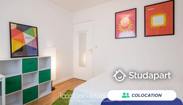 Colocation tudiante Studio à Lyon 7me arrondissement (69007)