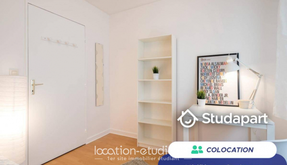 Colocation tudiante Studio à Lyon 7me arrondissement (69007)