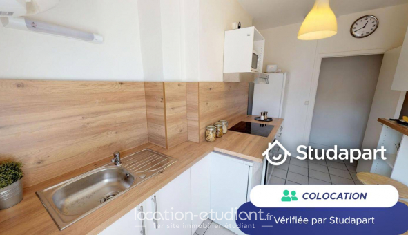 Colocation tudiante Studio à Lyon 7me arrondissement (69007)