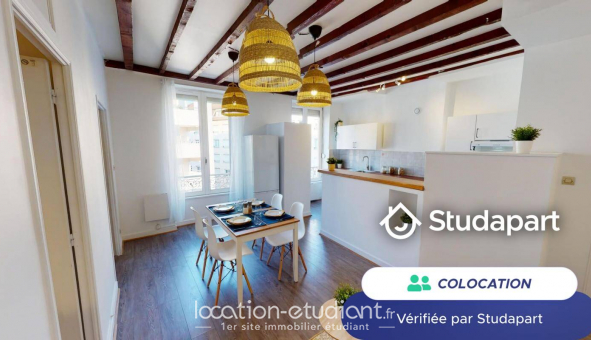 Colocation tudiante T5 à Lyon 7me arrondissement (69007)