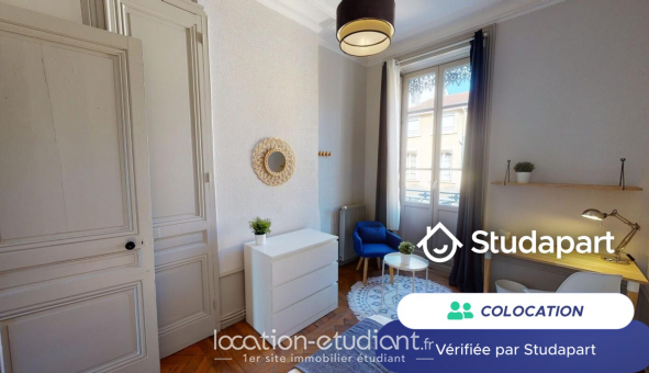 Colocation tudiante Studio à Lyon 7me arrondissement (69007)