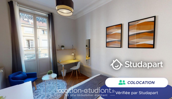 Colocation tudiante Studio à Lyon 7me arrondissement (69007)