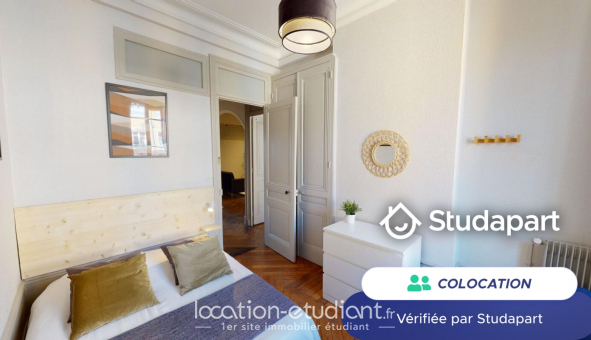 Colocation tudiante Studio à Lyon 7me arrondissement (69007)