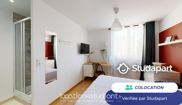 Colocation �tudiante Studio &agrave; Lyon 8�me arrondissement (69008)