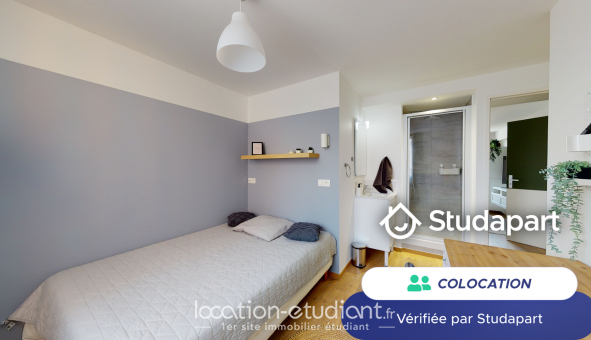 Colocation �tudiante Studio &agrave; Lyon 8�me arrondissement (69008)