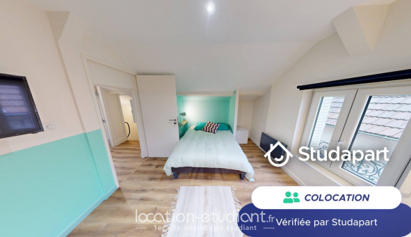 Colocation étudiante Studio à Lyon 8ème arrondissement (69008)