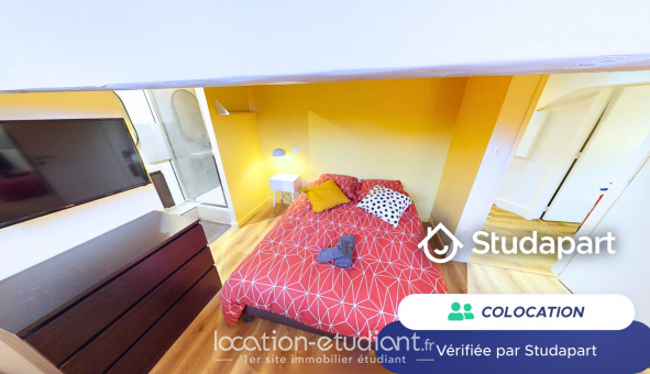 Colocation tudiante Studio à Lyon 8me arrondissement (69008)
