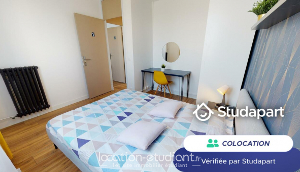 Colocation tudiante Studio à Lyon 8me arrondissement (69008)