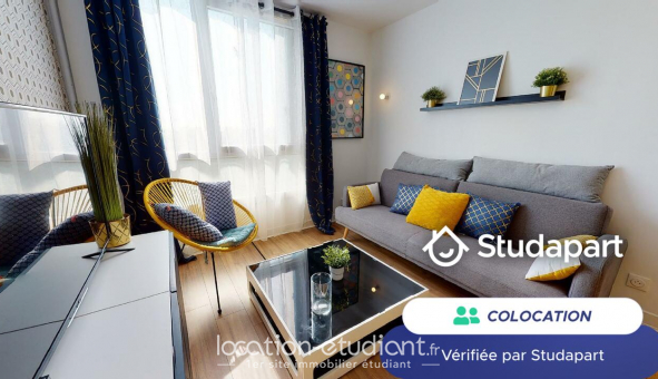 Colocation tudiante Studio à Lyon 8me arrondissement (69008)