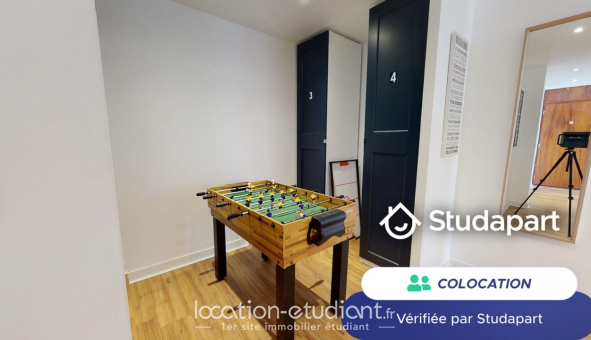 Colocation tudiante Studio à Lyon 8me arrondissement (69008)