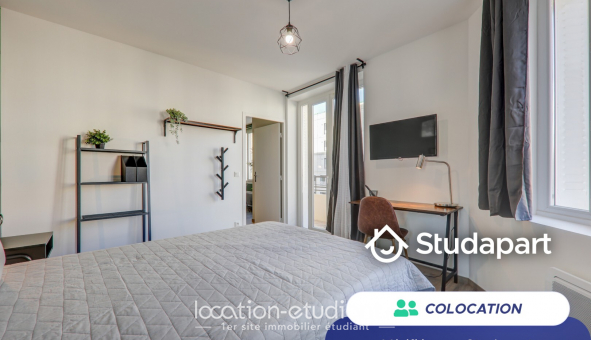 Colocation �tudiante Studio &agrave; Lyon 8�me arrondissement (69008)