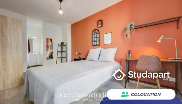 Colocation �tudiante Studio &agrave; Lyon 8�me arrondissement (69008)