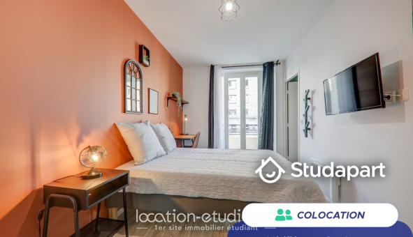 Colocation �tudiante Studio &agrave; Lyon 8�me arrondissement (69008)