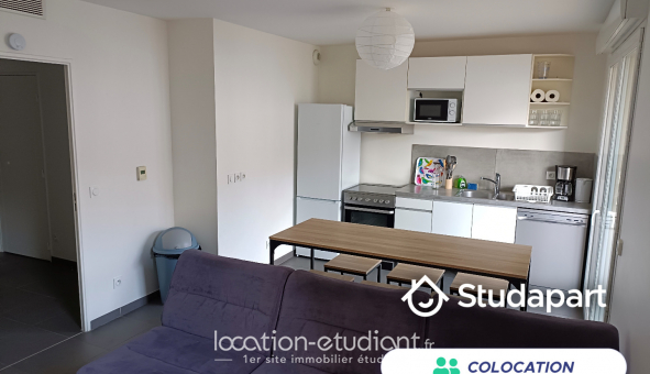 Colocation tudiante Studio à Lyon 8me arrondissement (69008)