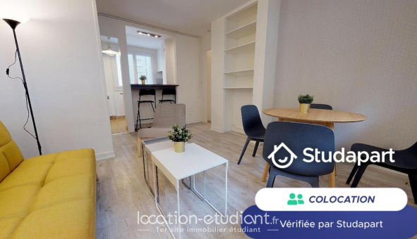 Colocation tudiante Studio à Lyon 8me arrondissement (69008)