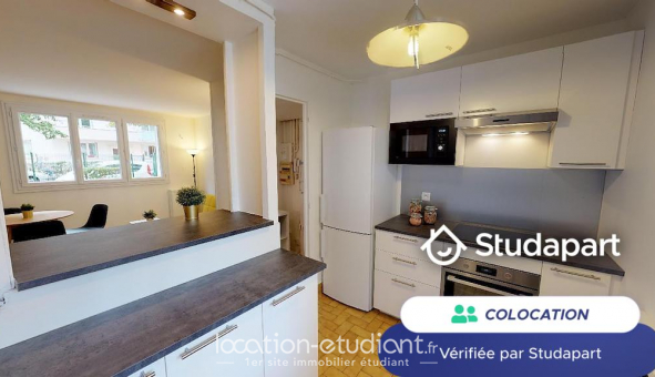 Colocation tudiante Studio à Lyon 8me arrondissement (69008)