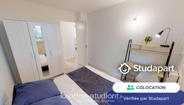 Colocation tudiante Studio à Lyon 8me arrondissement (69008)