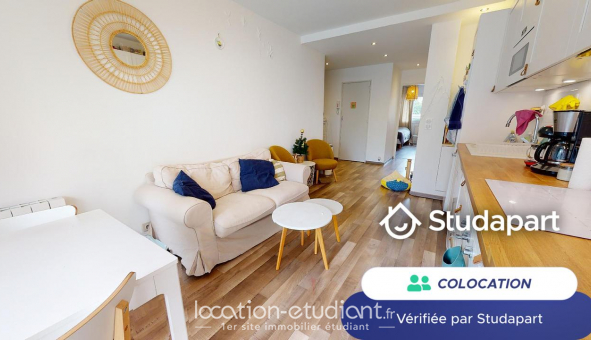 Colocation tudiante Studio à Lyon 8me arrondissement (69008)