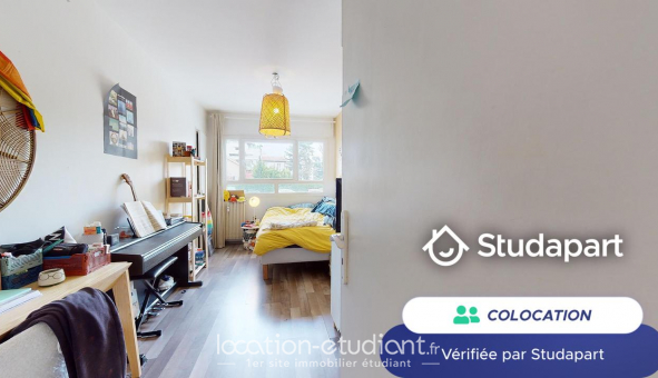 Colocation tudiante Studio à Lyon 8me arrondissement (69008)