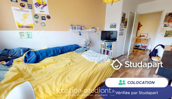 Colocation tudiante Studio à Lyon 8me arrondissement (69008)