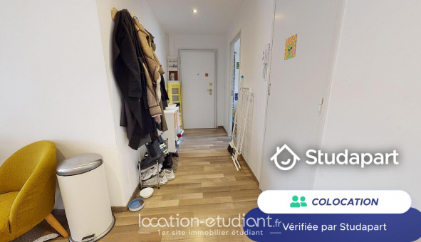 Colocation tudiante Studio à Lyon 8me arrondissement (69008)
