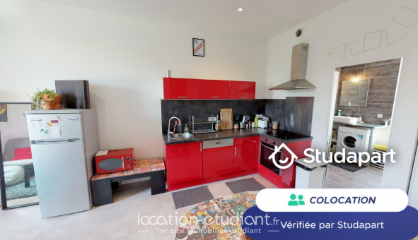 Colocation tudiante Studio à Lyon 8me arrondissement (69008)