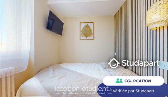 Colocation �tudiante Studio &agrave; Lyon 8�me arrondissement (69008)
