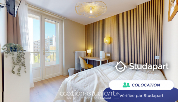 Colocation �tudiante Studio &agrave; Lyon 8�me arrondissement (69008)