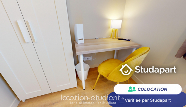 Colocation �tudiante Studio &agrave; Lyon 8�me arrondissement (69008)