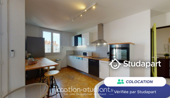 Colocation tudiante Studio à Lyon 8me arrondissement (69008)