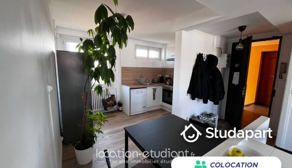 Colocation tudiante Studio à Lyon 8me arrondissement (69008)