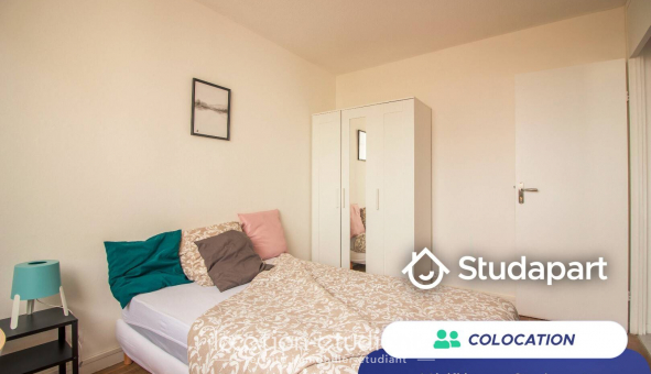 Colocation tudiante Studio à Lyon 8me arrondissement (69008)