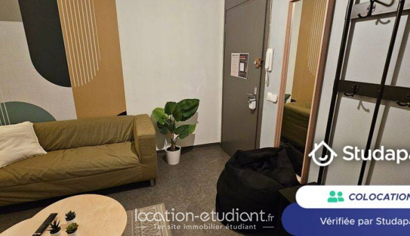 Colocation tudiante Studio à Lyon 8me arrondissement (69008)